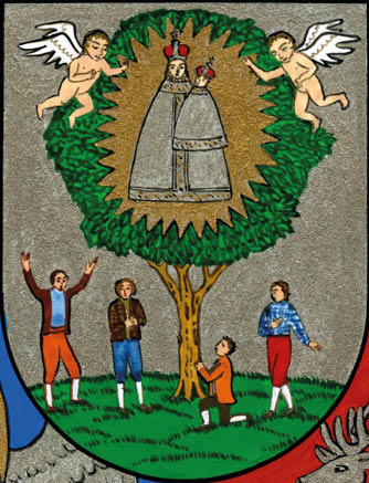 Entw rfe zu Bezirkswappen, Handzeichnungen, Gouache